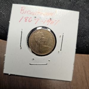 Canada Bicentennial 1 Cent, 1867-1967